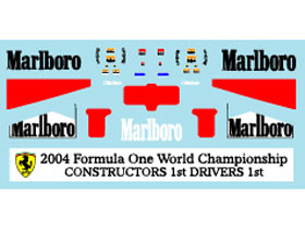 Museum collection D251 1/43 Ferrari F2004 Marlboro (Mattel)【メール便可】