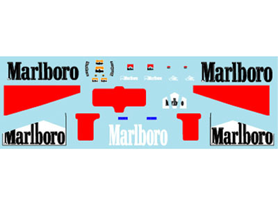 Museum collection D254 1/24 Ferrari F2004 Marlboro【メール便可】
