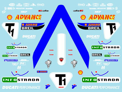 Museum collection D304 1/12 Ducati Desmosedici Test【メール便可】