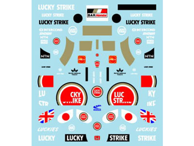 Museum collection D315 1/43 BAR 007 JapaneseGP & Tobacco【メール便可】