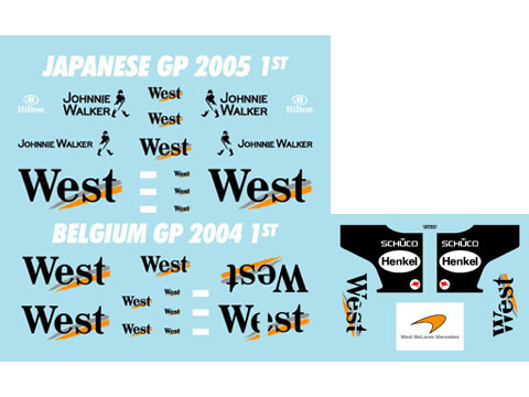 Museum collection D330 1/43 McLaren MP4/19B & MP4/20 Tobacco【メール便可】