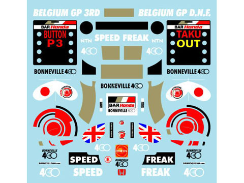 Museum collection D341 1/43 BAR007 Bonneville 400【メール便可】