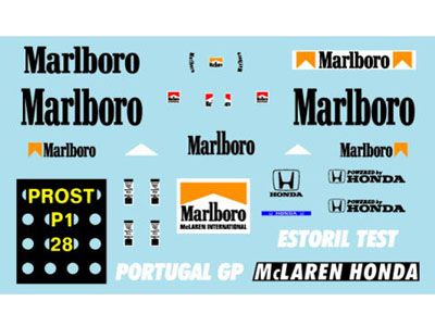 Museum collection D361 1/43 McLaren MP4/3 Tobacco【メール便可】