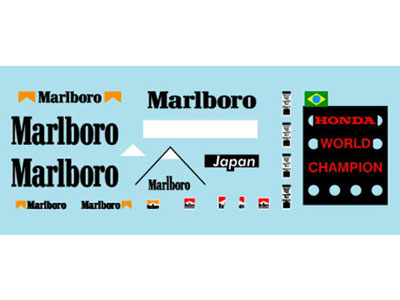 Museum collection D364 1/43 McLaren MP4/6 Senna collection Tobacco【メール便可】