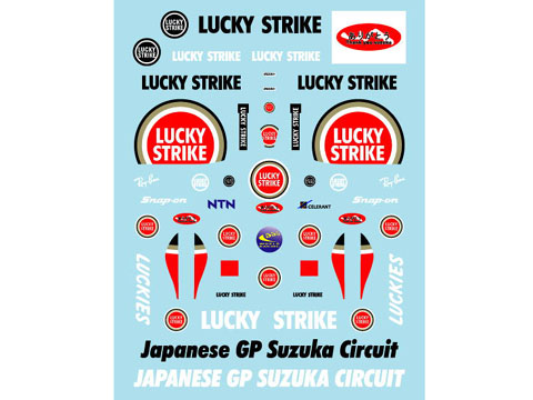 Museum collection D379 1/43 Honda RA106 Lucky Strike【メール便可】