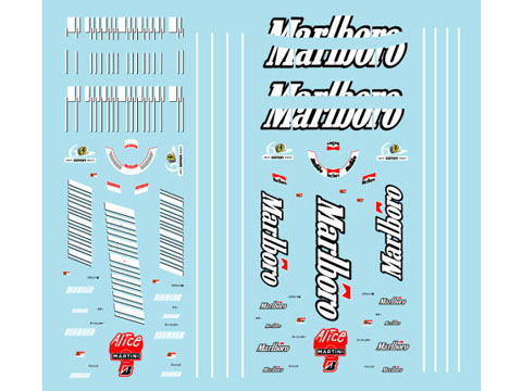 Museum collection D426 1/24 Ferrari F2007 Barcode (Mattel)【メール便可】