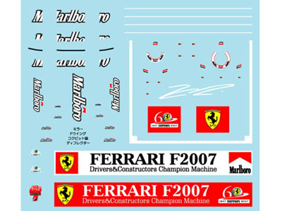 Museum collection D429 1/43 Ferrari F2007 Marlboro【メール便可】