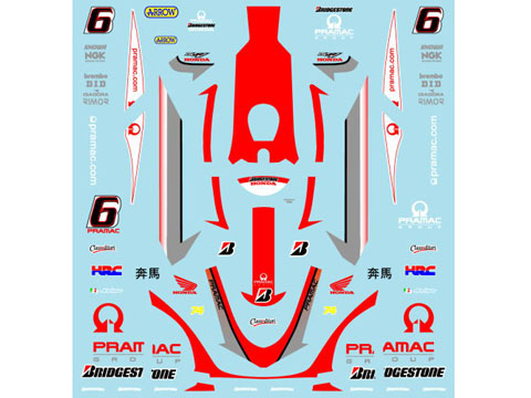 Museum collection D430 1/12 Honda RC211V 03 Pramac【メール便可】