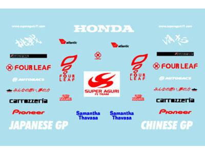 Museum collection D435 1/43 Super Aguri 07 Show CarJapaneseGP【メール便可】