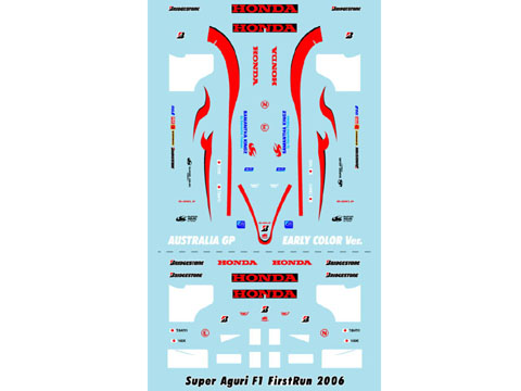 Museum collection D454 1/43 Super Aguri 06 Early&Test【メール便可】