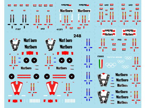 Museum collection D455 1/64 Ferrari F1 Marlboro No.3【メール便可】