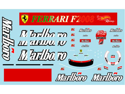 Museum collection D477 1/18 Ferrari F2008 Marlboro【メール便可】