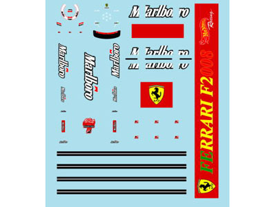 Museum collection D479 1/43 Ferrari F2008 Marlboro【メール便可】