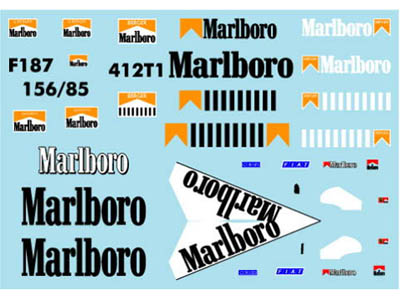 Museum collection D512 1/43 Ferrari Tobacco Set (156/85,F187,412T1B,F2002)【メール便可】