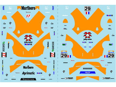 Museum collection D513 1/64 Porsche 911 GT1 LM & Suzuka98 Marlboro【メール便可】