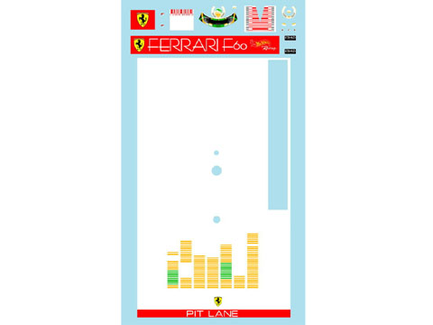 Museum collection D523 1/43 Ferrari F60 Barcode【メール便可】