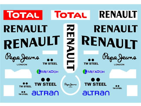 Museum collection D551 1/18 Renault R29 Japanese,Abu DhabiGP【メール便可】