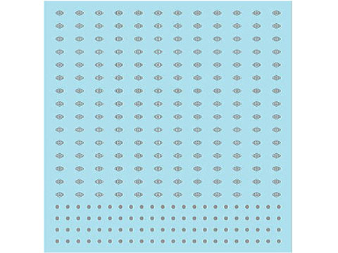 Museum collection D552 1/20 Fastener/Rivet Decal【メール便可】