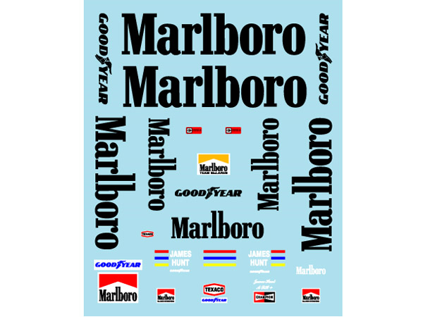 Museum collection D574 1/20 McLaren M23 Marlboro & Racing suit (Tamiya) 【メール便可】