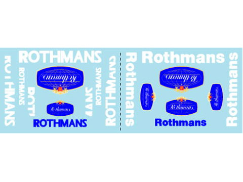 Museum collection D619 1/43 Porsche 956 Rothmans Set (hpi)【メール便可】