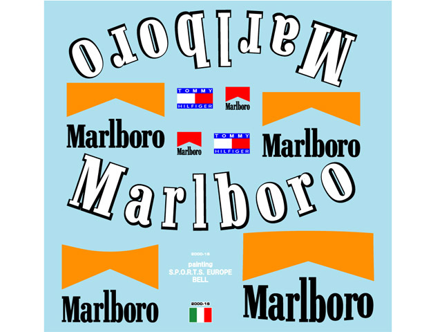 Museum collection D635 1/2 Helmet '00 M.Schumacher Marlboro【メール便可】