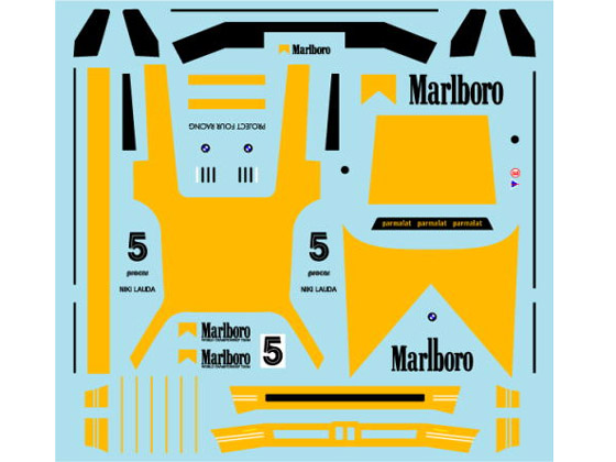 Museum collection D678 1/64 BMW M1 Procar N.Lauda (Kyosho)【メール便可】