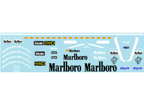 Museum collection D686 1/12 Yamaha YZR500 91 Marlboro (PMA)【メール便可】