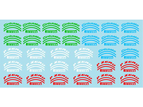 Museum collection D703 1/43 Pirelli Logo Set 【メール便可】