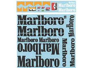 Museum collection D721 1/8 McLaren MP4/4 Marlboro Decal set (DeAgostini)【メール便可】