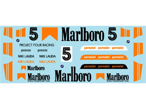 Museum collection D758 1/24 BMW M1 Marlboro Procar Decal(Revell)【メール便可】