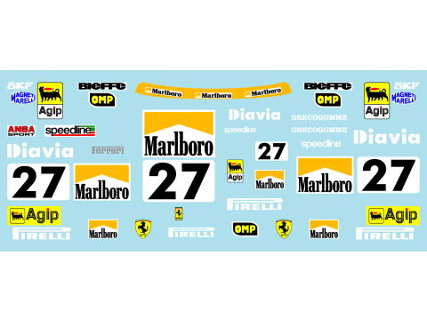 Museum collection D780 1/64 Ferrari F355 Challenge Press Decal(Kyosho)【メール便可】