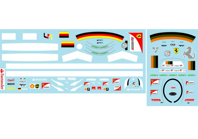 Museum collection D791 1/12 Figure '15 Vettel 【メール便可】