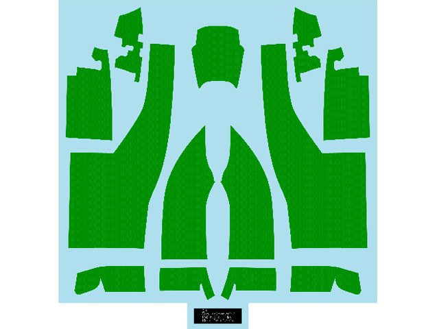 Museum collection D818 1/20 Benetton B192 Green Decal (Tamiya) 【メール便可】