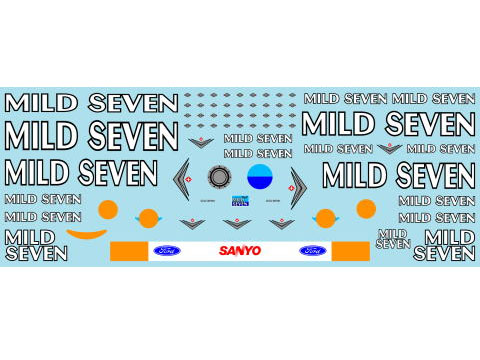 Museum collection D827 1/18 Benetton B194 Mild Seven Decal (PMA) 【メール便可】