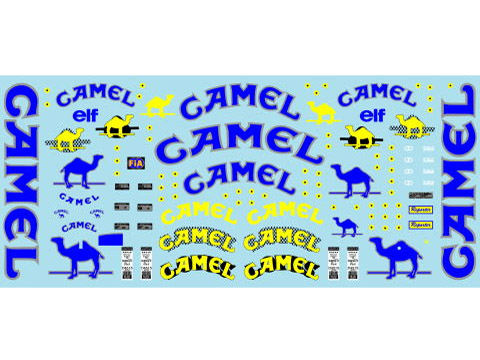Museum collection D830 1/18 Lotus 99T CAMEL Decal (Autoart) 【メール便可】