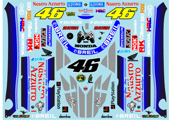 Museum collection D891 1/12 Honda NSR500 '00 Nastro Azzurro (Tamiya) 【メール便可】