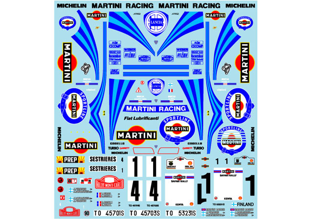 Museum collection D904 1/24 Lancia Delta 92 Montecarlo&Safari (Hasegawa) 【メール便可】