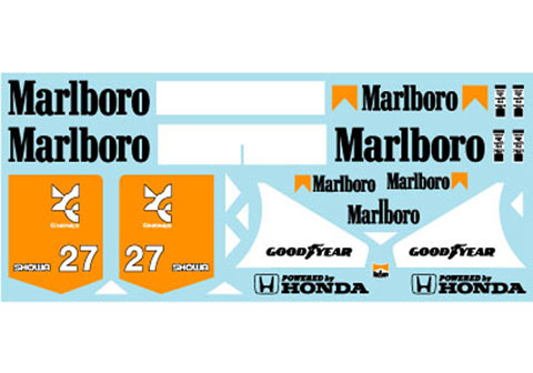 Museum collection D907 1/43 McLaren MP4/5B Marlboro 【メール便可】