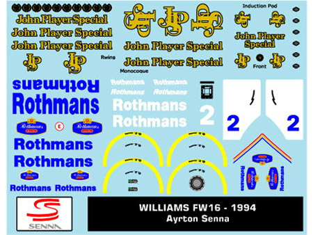 Museum collection D954 1/43 F1 Machine Collection 3 (FW16,Lotus72D) (DeAgostini) 【メール便可】