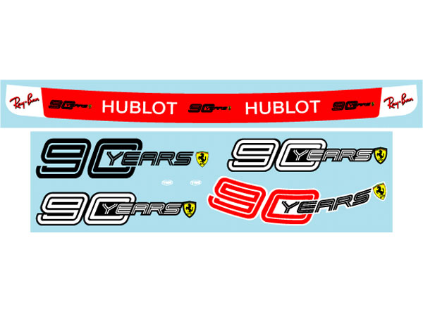 Museum collection D956 1/2 Helmet '19 Leclerc 90th 【メール便可】