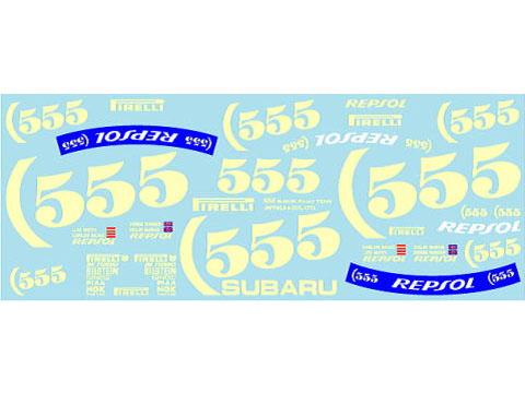Museum collection D986 1/24 Subaru Impreza 95 Montecarlo Logo (Hasegawa) 【メール便可】