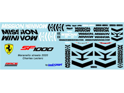 Museum collection D998 1/18 Ferrari SF1000 MW Decal (Looksmart) 【メール便可】