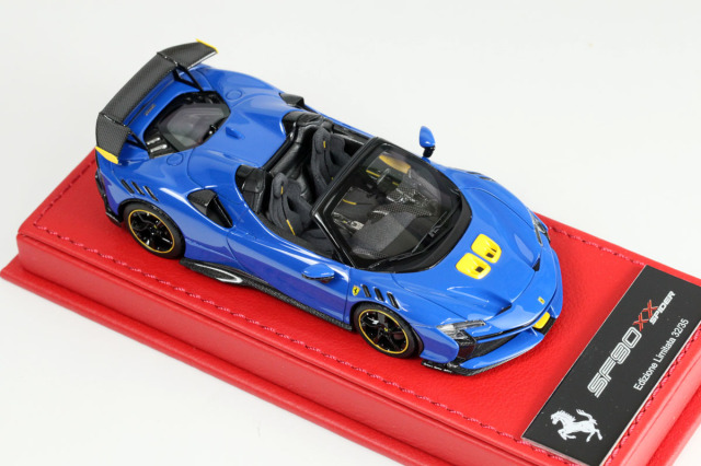 BBR Deluxe C286ADL 1/43 Ferrari SF90XX Spider Azzurro Dino