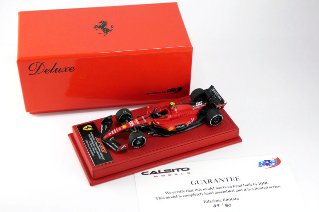 BBR Deluxe C292ADL Ferrari SF-23 Singapore GP 2023 C.Sainz Winner