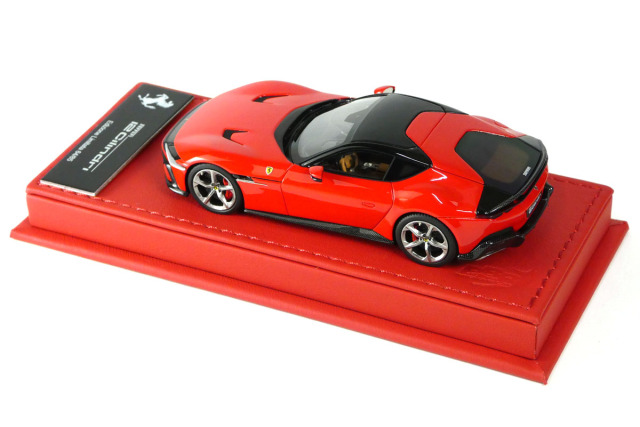 BBR Deluxe C299ADL 1/43 Ferrari 12 Cilindri Coupe Rosso Corsa (Red