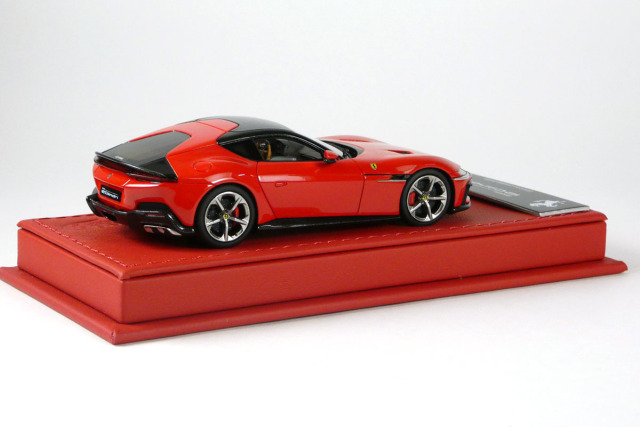 現品限り！BBR　Ferrari F2002 1/43スケールミニカー 赤 BBRC265SU02 Ferrari 296 GTB Assetto Fiorano Rosso F1 Metallic