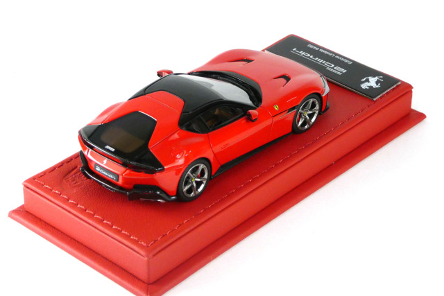 BBR Deluxe C299ADL 1/43 Ferrari 12 Cilindri Coupe Rosso Corsa (Red