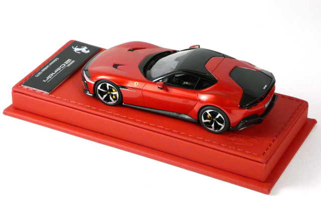BBR 1/43 F1 スクーデリア フェラーリF399 ミニカー 完成品 BBR Deluxe C299FDL 1/43 Ferrari 12 Cilindri Coupe Rosso Imola (Red