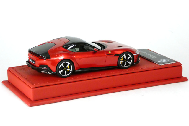 BBR Deluxe C299FDL 1/43 Ferrari 12 Cilindri Coupe Rosso Imola (Red