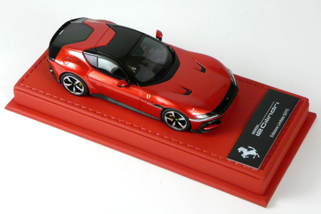 BBR Deluxe C299FDL 1/43 Ferrari 12 Cilindri Coupe Rosso Imola (Red